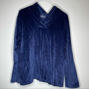 Cuddl Duds | velour top